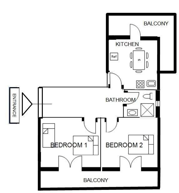 Apartments Pag Holiday Паг Стая снимка